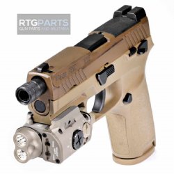 SUREFIRE XVL2-IRC PISTOL AND CARBINE LASER / LIGHT MODULE, TAN