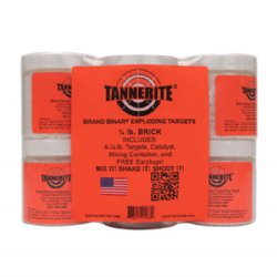 TANNERITE 4-PACK BRICK OF 1/4 POUND TARGETS