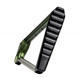 JMAC CUSTOMS TS-9P WITH RUBBER BUTTPAD FOR 4.5MM FOLDING AK, GREEN