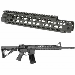 MIDWEST INDUSTRIES AR15 TWO-PIECE MID-LENGTH EXTENDED FREE FLOAT M-LOK HANDGUARD