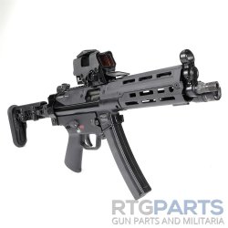 UTG PRO MP5 M-LOK HANDGUARD WITH PICATINNY RECEIVER COVER 