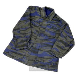 GREEK BLUE CAMO BDU FIELD JACKET, LARGE