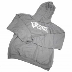 VICKERS TACTICAL LOGO HOODIE, GRAY, 3XL