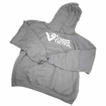 VICKERS TACTICAL LOGO HOODIE, GRAY, M