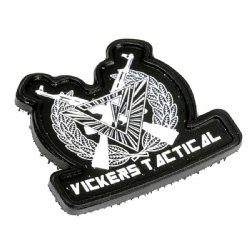 VICKERS TACTICAL VELCRO PATCH, 1.5X1.25 INCH