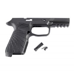 WILSON COMBAT SIG P320 GRIP MODULE, COMPACT, NO MANUAL SAFETY, BLACK