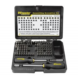 WHEELER 89 PIECE PROFESSIONAL GUNSMITHING SCREWDRIVER SET