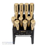 WHEELER 10 PIECE METRIC HEX BENCHTOP SCREWDRIVER SET