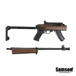 SAMSON B-TM FOLDING STOCK FOR RUGER 10/22 TAKEDOWN, BLACK