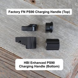 HB INDUSTRIES FN P90/PS90 EXTENDED CHARGING HANDLE