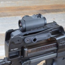 HB INDUSTRIES FN P90/PS90 LOW PROFILE OPTIC MOUNT, AIMPOINT MICRO