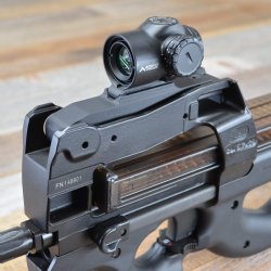 HB INDUSTRIES FN P90/PS90 LOW PROFILE OPTIC MOUNT, PRIMARY ARMS SLX | MINI ACOG