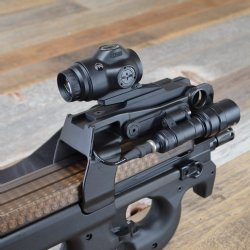 HB INDUSTRIES FN P90/PS90 LOW PROFILE OPTIC MOUNT, PRIMARY ARMS SLX | MINI ACOG