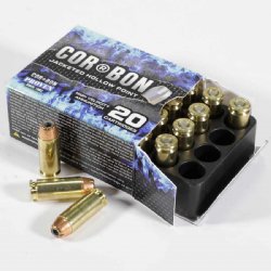 CORBON SELF DEFENSE 10MM 150GR JACKETED HOLLOW POINT, 20RD BOX