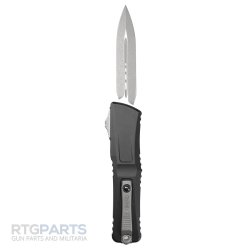 MICROTECH COMBAT TROODON GEN III D/E OTF AUTOMATIC KNIFE, BLACK, 4 INCH, APOCALYPTIC, 1142-10AP