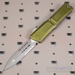 MICROTECH COMBAT TROODON GEN III D/E OTF AUTOMATIC KNIFE, OD GREEN, 4 INCH, APOCALYPTIC, P/S, 1142-11APOD