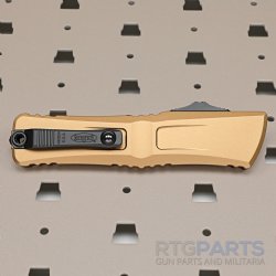 MICROTECH COMBAT TROODON GEN III S/E OTF AUTOMATIC KNIFE, TAN, 4 INCH, 1143-1TA