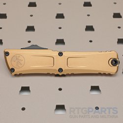 MICROTECH COMBAT TROODON GEN III D/E OTF AUTOMATIC KNIFE, TAN, 4 INCH, 1142-1TA