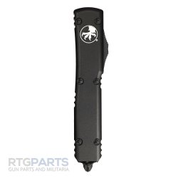 MICROTECH ULTRATECH S/E OTF AUTOMATIC KNIFE, BLACK, 3.4 INCH, TACTICAL, P/S, 121-2T