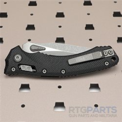 MICROTECH AMPHIBIAN, S/E, RAM-LOCK, BLACK, FLUTED G10, 3.9 INCH, APOCALYPTIC, 137RL-10FLGTOD