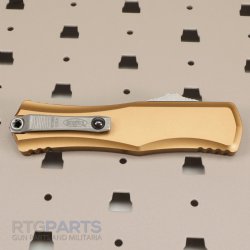 MICROTECH HERA II D/E OTF AUTOMATIC KNIFE, TAN, 4 INCH, APOCALYPTIC, 1702-10APTA