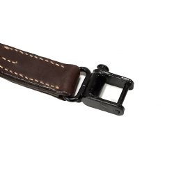 MG42 MG3 LEATHER SLING, DARK BROWN, NEW PRODUCTION