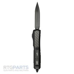 MICROTECH MAKORA SIGNATURE D/E OTF AUTOMATIC KNIFE, BLACK, 3.4 INCH, 206-1TCFIS