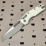 MICROTECH STANDARD ISSUE MSI, S/E, RAM-LOCK, WHITE POLYMER, 3.9 INCH, APOCALYPTIC, 210T-10APPMWH