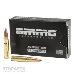 AMMO INC MATCH 300 BLACKOUT 168GR BTHP, 20RD BOX