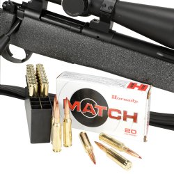 HORNADY 6.5 CREEDMOOR ELD-MATCH 147GR, 20RD/BOX