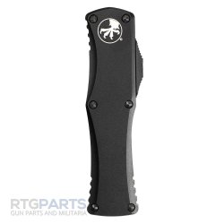 MICROTECH HERA D/E OTF AUTOMATIC KNIFE, BLACK, 3 INCH, SERRATED, 702-2T