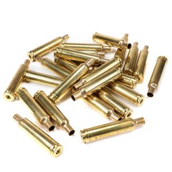 ONCE FIRED HORNADY 270 WBY MAG BRASS, 25 PIECES