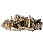 ONCE FIRED 50 BMG BRASS, 55 PIECES