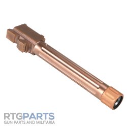 CMC TRIGGERS GLOCK DROP-IN THREADED BARREL, BRONZE FINISH FOR GLOCK 17 GEN 3 AND 4