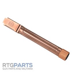 CMC TRIGGERS GLOCK DROP-IN THREADED BARREL, BRONZE FINISH FOR GLOCK 17 GEN 3 AND 4