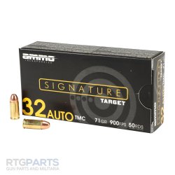 AMMO INC 32ACP 71GR TMC, 50RD BOX