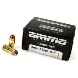 AMMO INC 9MM 115GR XTP JHP, 20RD BOX