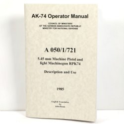 AK74 5.45MM OPERATOR MANUAL