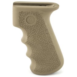 HOGUE AK47/74 OVERMOLDED RIFLE GRIP, RUBBER, FDE