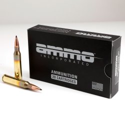 AMMO INC SIGNATURE HUNT LR 338 LAPUA 225GR SST, 20RD BOX