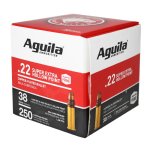 AGUILA .22LR HV 38GR HOLLOW POINT, 250RD/BOX