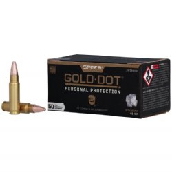 SPEER GOLD DOT 5.7X28MM 40GR GOLD DOT HOLLOW POINT, 50RD BOX