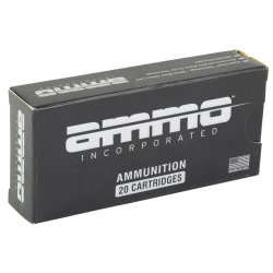 AMMO INC 300 BLACKOUT 150GR SUPERS, FMJ, 20RD BOX