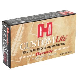 HORNADY 7MM-08 REM 120GR SST CUSTOM LITE, 20RD/BOX