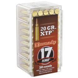 HORNADY VARMINT EXPRESS 17HMR 20GR XTP HOLLOW POINT, 50RD/BOX