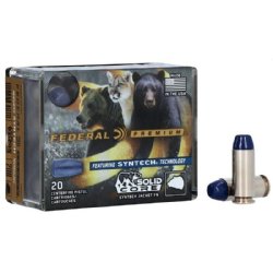 FEDERAL 10MM 200GR SOLID CORE SYNTECH, 20RD BOX