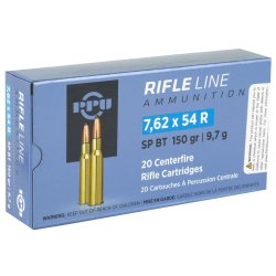 PRVI PARTIZAN 7.62X54R 150GR SP, 20RD BOX