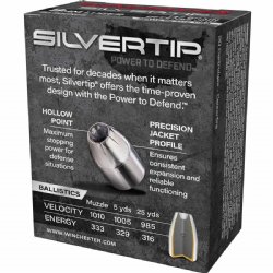 WINCHESTER SILVERTIP 9MM 147GR JHP, 20RD/BOX