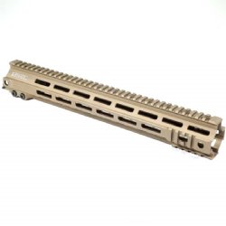 GEISSELE MK4 SUPER MODULAR RAIL HANDGUARD 15" M-LOK, DESERT DIRT