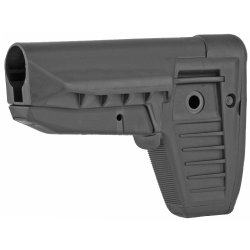 BRAVO COMPANY BCM GUNFIGHTER MOD 1 SOPMOD WIDEBODY MIL-SPEC STOCK, BLACK